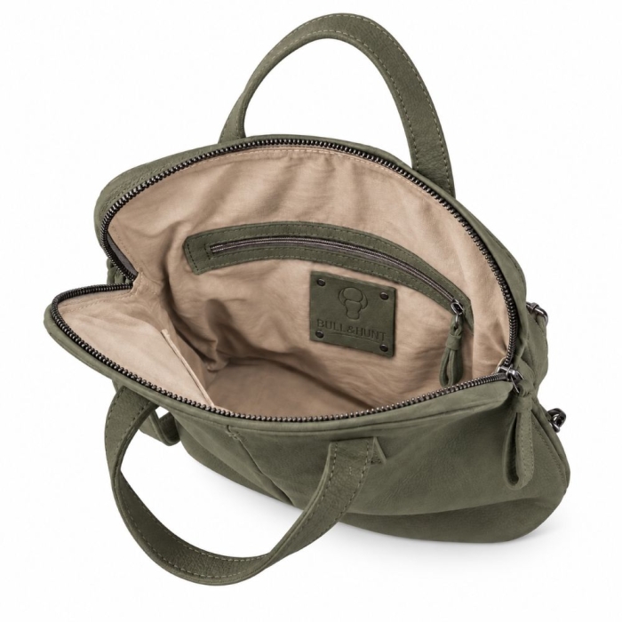 Preview: LITTLE BACKPACK SUEDE GREEN